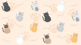 Pastel Kawaii Cat Wallpapers