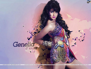 Genelia D'Souza HD Wallpaper