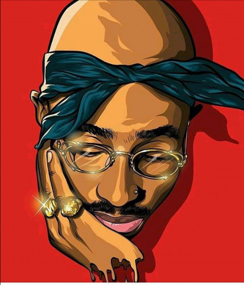 Tupac cartoon Wallpapers Pho