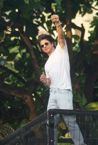 Shah Rukh Khan at his House
