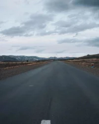 Empty Road Viral Editing Bac