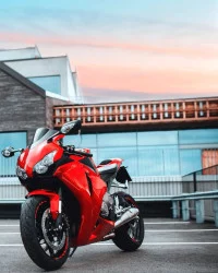 Red KTM Bike Viral editing B