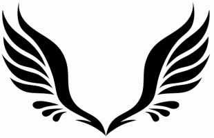 Black Angels Wings PNG - Tra