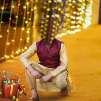 Without Head Diwali Editing