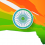 Indian Map Indian Flag PNG Transparent Image (2)