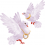 couple two Pigeons White PNG Transparent Image HD Vector (5)
