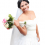 Wedding Girl Woman holding Flower PNG