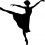 Dancer dancing shadow girl Png Transparent HD (3)