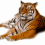 Sitting Tiger PNG - Cheetah (8)