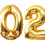 2022 Golden Balloons Banner PNG - Happy New Year Transparent Image free Download Dowwnload Photo