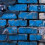 Blueish colour old brick wall CB Picsart Editing Background Full HD