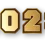 2023 Golden Color Text PNG | Happy New Year Transparent Image