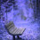 Dark brown chair in garden with blue background CB Picsart Editing Background Full HD