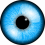 Blue Eyes Lense PNG - Editing Transparent Image Full HD