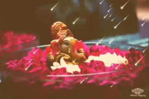 Happy Ganesh Chaturthi Wishes GIF Images Download Animated Pics Photos