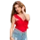Red Top Girls PNG Full HD Download - Transparent Image free Photo