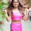 Nisha Guragain Pink tops Cute TikTok Girl Smile HD Pics | Wallpaper Celebrity Background