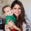 Arishfa Khan with baby HD Pics Cute Small girl Wallpaper Celebrity