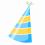 Colorful Birthday Hat (Cap) PNG - Transparent Photo