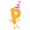 Happy Birthday Hat Party Cap - Transparent Photo