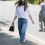 Melissa Benoist walking in street Photo | Picture Image Wallpaper Full HD