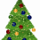 Merry Christmas Tree PNG (110)