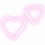Neon Glowing Heart PNG Neon Dowwnload PNG Photo