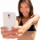 Taking Selfie Girl PNG | Transparent Image Full HD