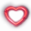 Neon Glowing Heart PNG Neon Vector Download