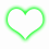 Neon Effect Heart PNG (Dil) Neon PNG Photo