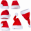 Santa Claus Cap PNG Clipart- Christmas Day (8)