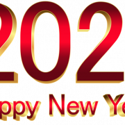 Happy new year 2021 Text PNG transparent Image Download free