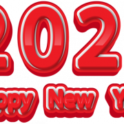 Happy new year 2021 Text PNG Transparent Image Download free