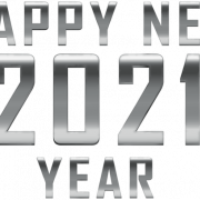 Happy new year 2021 Text PNG Transparent Image Download Vector