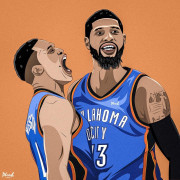Paul George Oklahoma City thunder Wallpapers Photos Pictures WhatsApp Status DP 4k Wallpaper