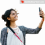 Smiling Girl PNG Taking Selfie HD Indian Vector Download